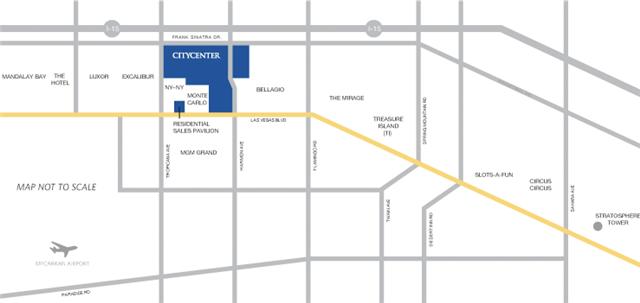 LV City Center Map